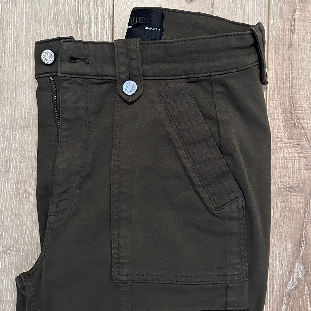 White House Black Market Extra High-Rise Cargo Trouser - Picture 6 of 6